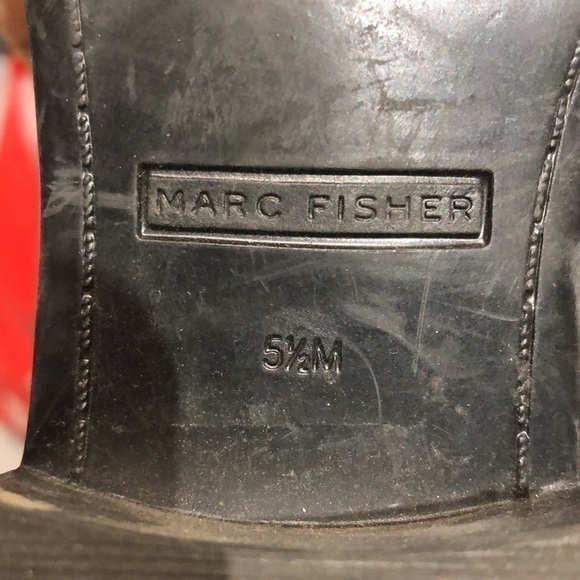 Mark fisher ankle booties | color black with gold buckles | size  5.5M - Picture 9 of 9